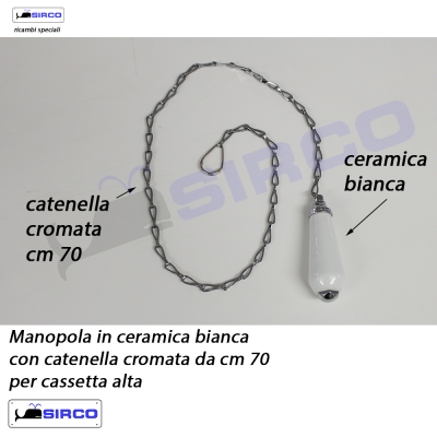 Pulsante CROMATO pneumatico universale per ca VARIANTI EOS Batterie Sirco  sas Arredo Bagno Biella Piemonte