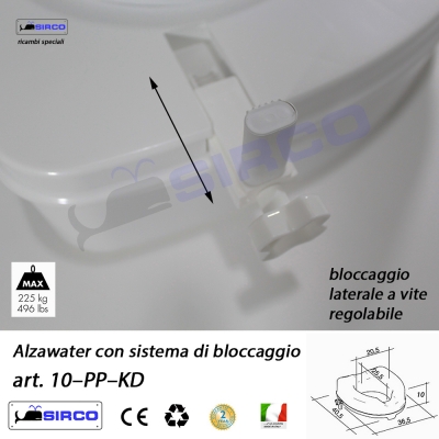 Copriwater morbido art. PRC STC E VARIANTI Speciali Sirco sas