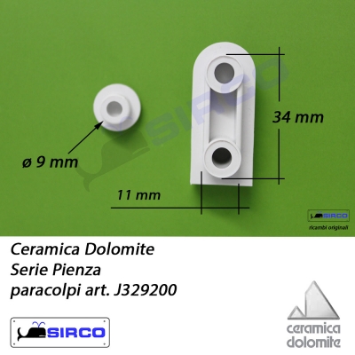 Paracolpi gommini copriwater dolomite j100500