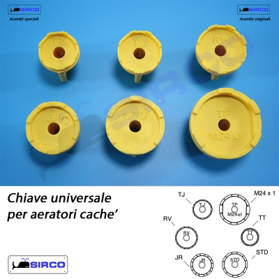 Aeratore filtro miniaer18x1mas - Ricambi rubinetti